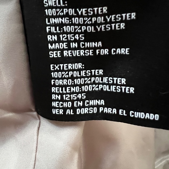 Women's London Fog Quilted Coat Jacket M - New w/o tags - Picture 6 of 8